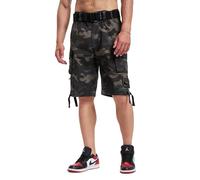 Brandit Savage Ripstop Shorts, Uomo, Darkcamo, S
