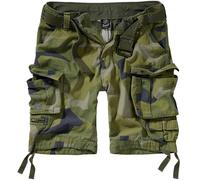 Brandit Savage Vintage Pantaloncini Lavoro Caccia Pesca Uomo Swedish Camo M90