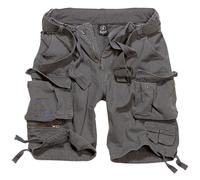 Brandit Pantaloncini Savage Vintage – nero-grigio – Taglia 3XL Uomo
