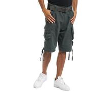 Brandit Pantaloncini Savage Nero-Grigio Uomo 6XL