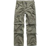 Brandit Savannah 3 In 1 Trekking Pantaloni Escursionismo Shorts Di Cotone Oliva