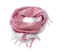 Brandit Shemag Headwear multifunzionale, bianco-rosso per maschi