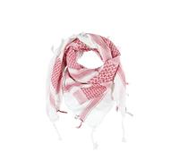 Brandit Shemag Headwear multifunzionale, bianco-rosso per maschi