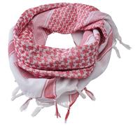 Brandit Shemag Sciarpa All'Aperto Morbido Foulard Dermocompatibile Rosso Bianca