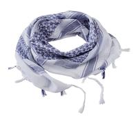 Brandit Shemag Sciarpa Dermocompatibile Morbido All'Aperto Foulard Blu Bianca