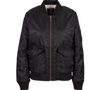 Brandit Sherpa Giacca bomberjacket femminile, nero, Taglia XL