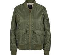 Brandit Sherpa Giacca bomberjacket femminile, oliva, Taglia S