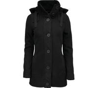 Brandit Square Fleece Giacca da donna, nero, taglia 4XL per donne