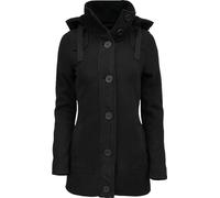 Brandit Women Square Fleece Jacket, Donna, black, M