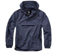 Brandit Summer Giacca a Vento Regolabile Traspirante Idrorepellente Uomo Navy