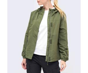 Brandit Summer Giacca a Vento Regolabile Trekking Hiking Traspirante Donna Oliva