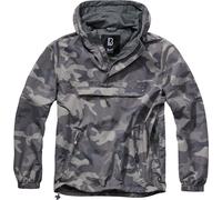 Brandit Summer Windbreaker Felpa, grigio/mimetizzazione, Taglia 4XL