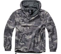 Brandit Summer Windbreaker Felpa, grigio/mimetizzazione, Taglia XL