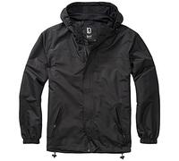 Brandit Summer Windbreaker Giacca a Vento Estiva con Zip Frontale, Frontzip-Schwarz, L Unisex-Adulto