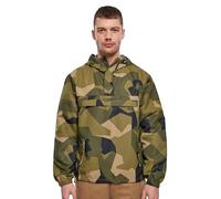 Brandit Summer Windbreaker, giacca tessile XXL male Swedisch Camo