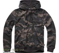 BRANDIT SWEAT HOODIE PULLOVER MILITARE FELPA CON CAPPUCCIO ESERCITO PULLOVER ...