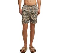 Brandit Swim Shorts Uomo Bermuda Nero 100% Nylon