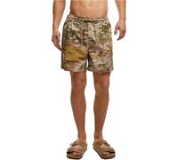 Brandit Swim Shorts Uomo Bermuda Nero 100% Nylon