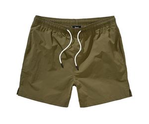 Brandit Swimshort Base - Spiaggia Calzoncini da Bagno Nero, Olive, Navy, Beige,