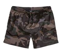 Brandit Basic Pantaloncini da bagno, Mimetismo Scuro, Taglia M