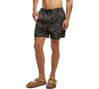 Brandit Basic Pantaloncini da bagno, Mimetismo Scuro, Taglia L