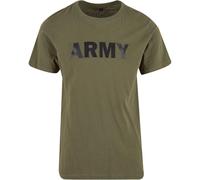 Brandit T-Shirt Da Uomo Armee Stampa 100% Cotone S-5XL Jersey Quotidiano