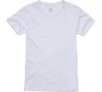 Brandit T-Shirt Donna, Bianco, Taglia S