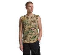 Brandit Camicia senza maniche, nero-verde, taglia XL per maschi