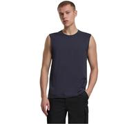 Brandit T-Shirt Sleeveless Uomo Top Nero 100% Cotone Regular