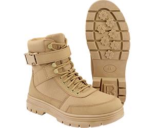 Brandit Tactical Buckle 8-Eye, stivali 46 EU female Marrone Chiaro