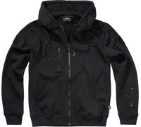 Brandit Tactical Giacca in felpa, nero, taglia 5XL per maschi