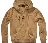 Brandit Tactical Giacca in felpa, Sabbia, Taglia M