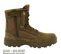BRANDIT TACTICAL STIVALI RV SWAT BOOT ZIP ARMY OUTDOOR SCARPE STIVALI DA LAVORO