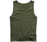 Brandit Tank Top Bushcraft Uomo Casuale Palestra Viaggio Cotone Escursioni Olive
