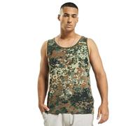 Brandit Canotta Serbatoio superiore Flecktarn Cotone Multicolore Uomo 5XL