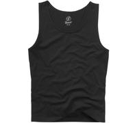 Brandit Tank Top Cotone Viaggio Bushcraft Palestra Uomo Casuale Tattico Nero