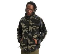 Brandit Teddy Fleece Jacket Uomo Giacca di mezza stagione mimetico bosco