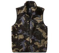 Brandit Teddy Fleece Weste Outdoor Inverno Pile Giacca con Zip