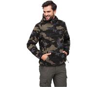 Brandit Teddy Windbreaker Uomo Giacca a Vento Nero 100% Poliestere