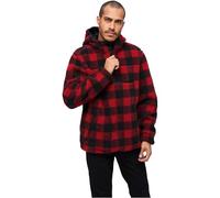 Brandit Teddy Windbreaker Uomo Giacca a Vento Nero 100% Poliestere