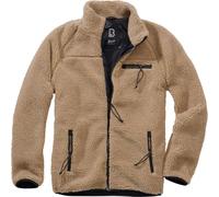Brandit Teddyfleece Giacca, beige, Taglia XL