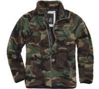 Brandit Teddyfleece Jacket, Color: woodland, Size: M