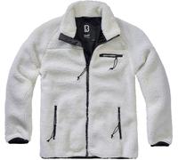 Brandit Teddyfleece, giacca in tessuto XXL male Bianco