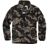 Brandit Teddyfleece Giacca, Mimetismo Scuro, Taglia 4XL