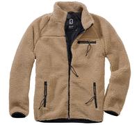 Brandit Teddyfleece Jacket, Uomo, Camel, 3XL