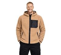 Brandit Teddyfleece Jacket 15y. Limited Edition Giacca, Marrone Chiaro, XL Uomo