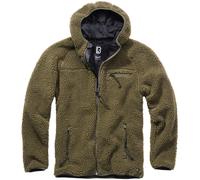 Brandit Giacca Worker Teddyfleece Verde Uomo XL