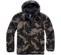 Brandit Teddyfleece Jacket Worker Giacca con Cappuccio in Pile Outdoor
