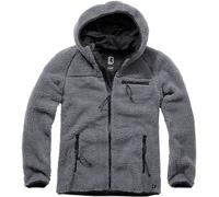 Brandit Giacca Teddyfleece Worker Uomo Antracite XL