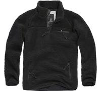 Brandit Teddyfleece Pullover, nero, Taglia XL